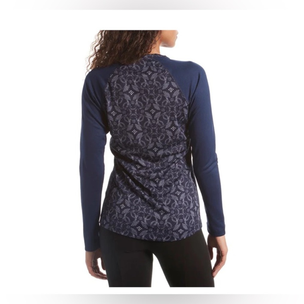 PATAGONIA CAPILENE MIDWEIGHT CREW SHIRT CLASSIC Navy , size Small NWT - Picture 2 of 8
